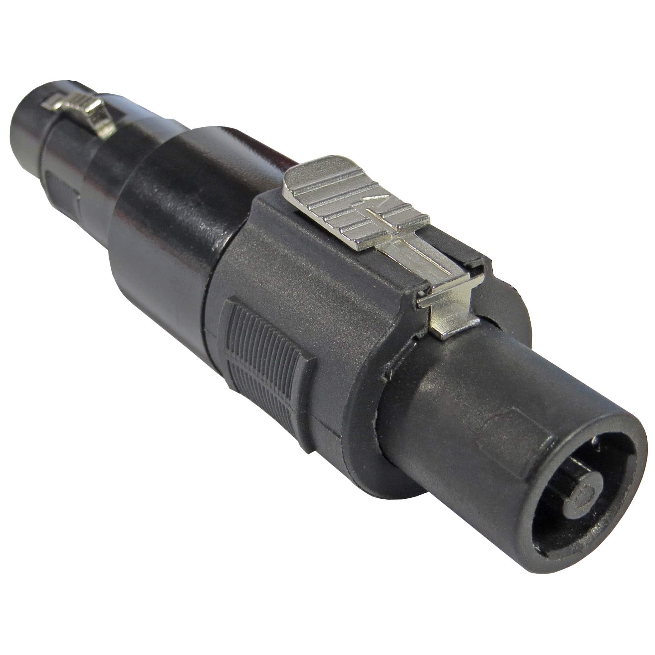 keepdrum ADA038 Speakon Adapter Złącze wtykowe XLR żeńskie do Speakon 2 szt.