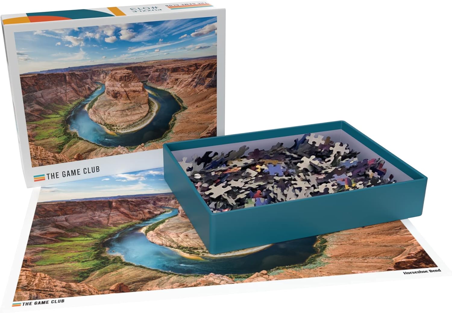 National Park Puzzle Pack - Three, 1000 Piece Jigsaw Puzzles of The Grand Canyon, Yosemite and Grand Teton - Fun for Adults and Kids