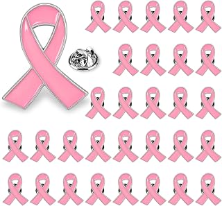 25/100/200 Pieces Breast Cancer Pins