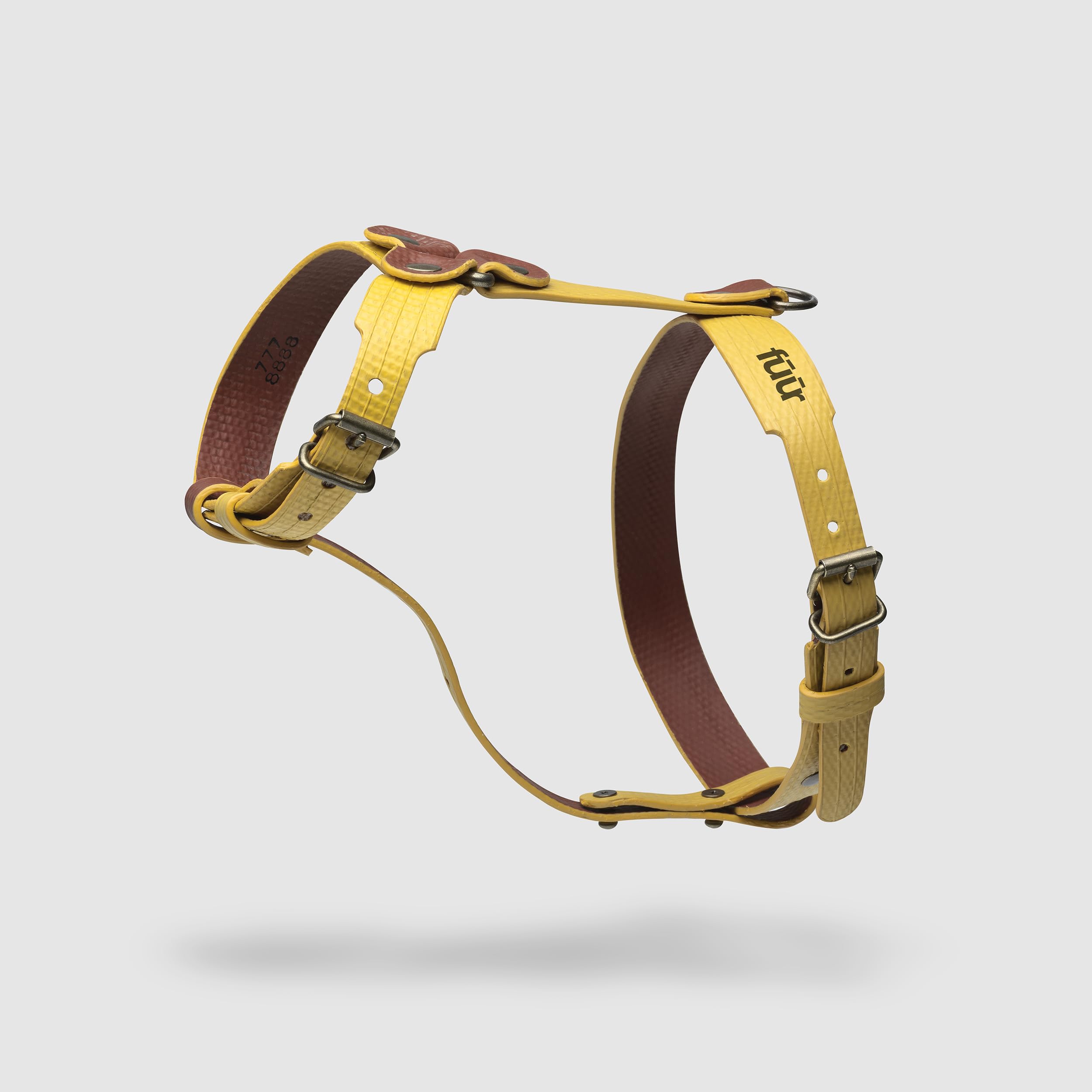 Arnés para Perros PILATUS M | Diseño Suizo Hecho a Mano en España | Mangueras de Bomberos Recuperadas de Suiza, España y Francia | Arnés Cómodo y Resistente