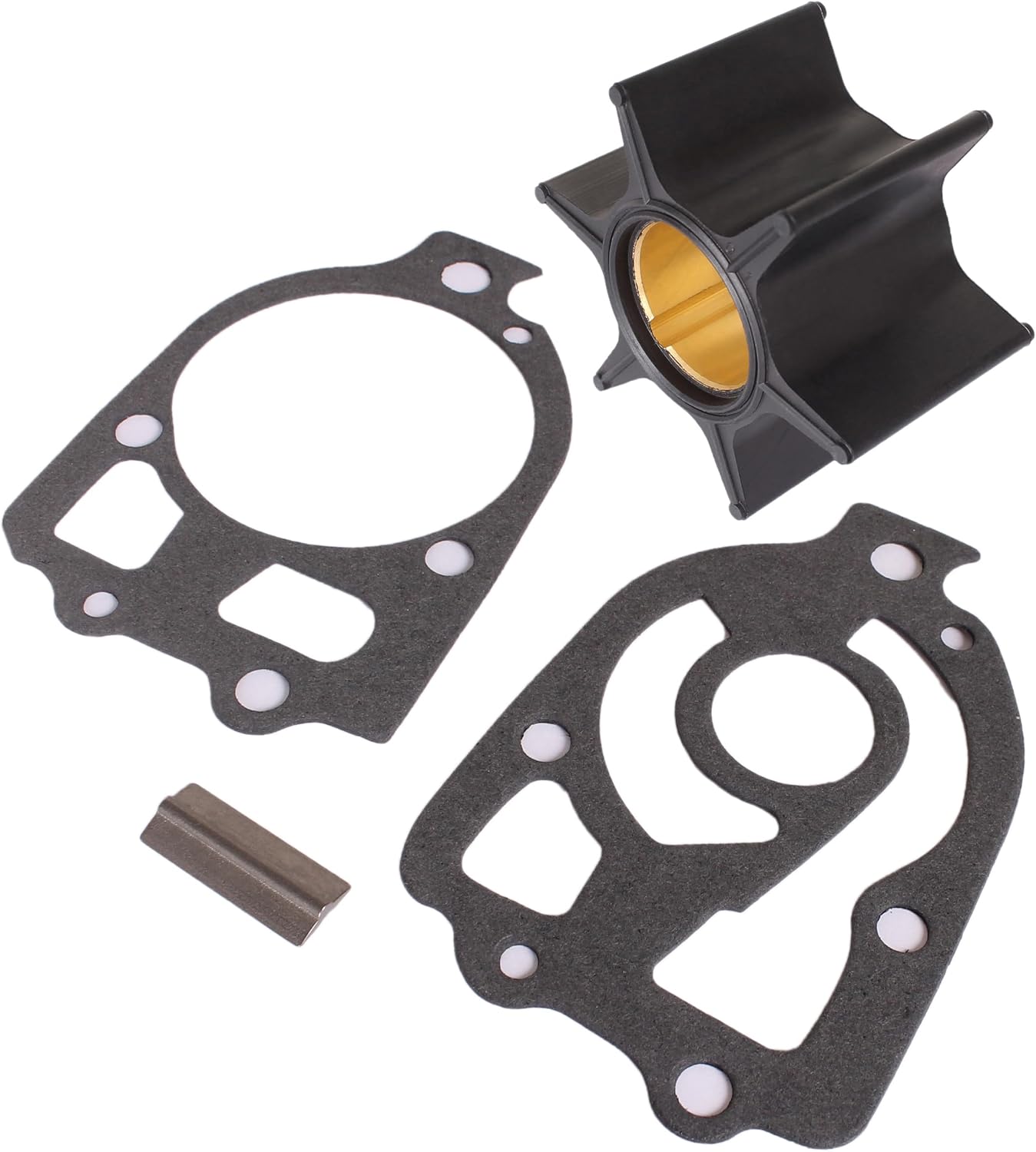 Boat Engine 47-89984 Water Pump Impeller for Mercury 85HP-150HP | 89984T4 47-30221 47-65960 47-85460 Repair Kit w/Gasket for Mariner Force Krysler 85HP-150HP Outboard Motor,fit Sierra 18-3017