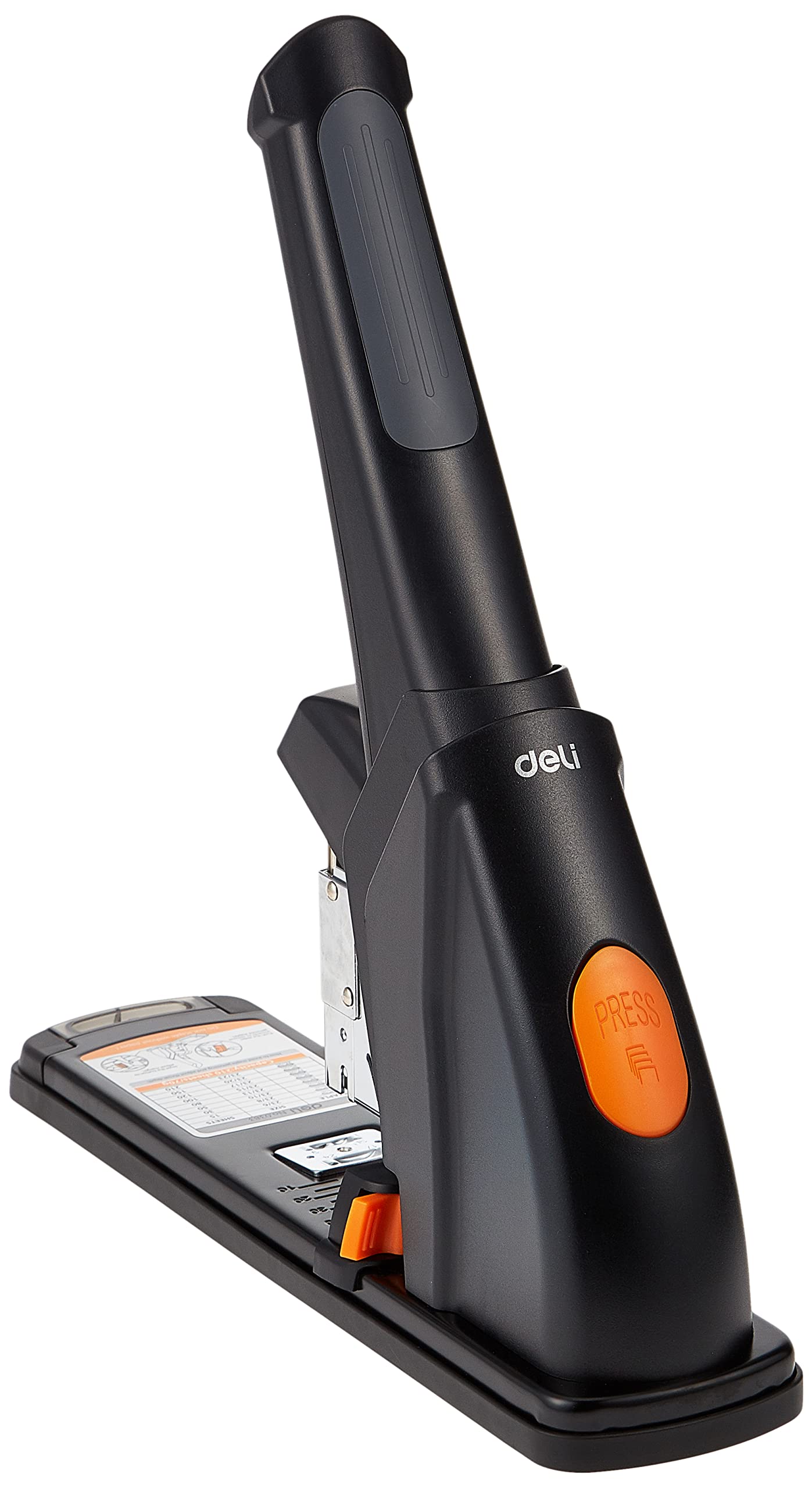 Deli 210 Sheet Heavy Duty Stapler, Black