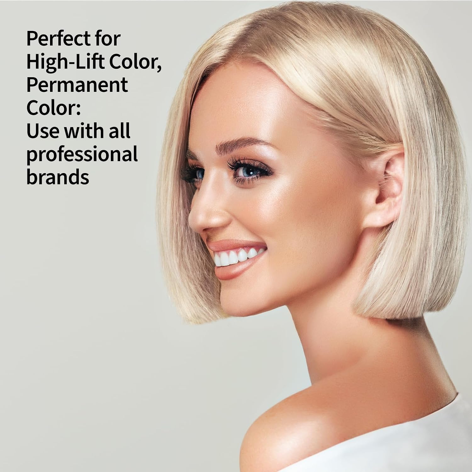 ForPro Expert 40 Volume Crème Developer for Hair Lightening, Gray Coverage & Color Deposit with Maximum Lift, 32 Fl Oz