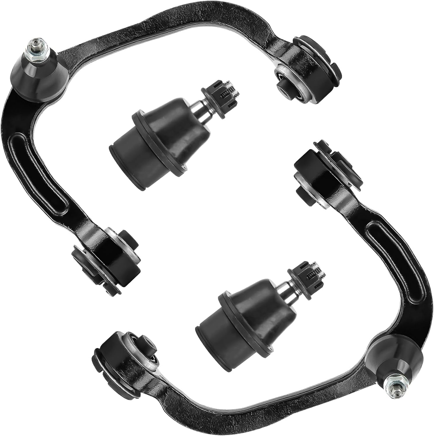 4PCS Front Upper Control Arms Suspension Kits Ball Joint Assembly Fit for Ford F150 2004-2008, Fit for Lincoln Mark LT 2006-2008, Driver & Passenger Side