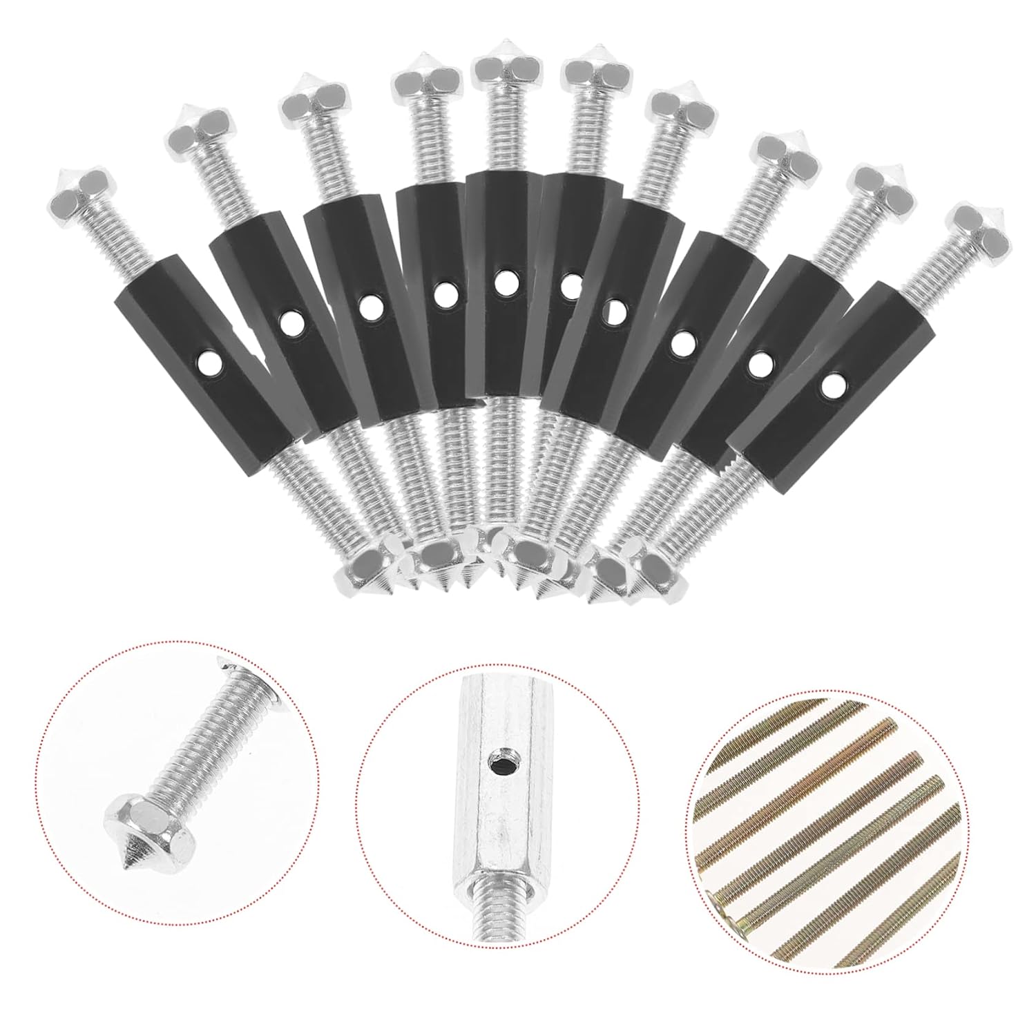 Electrical Box Support Rod Cassette Repair Screw Wall Plate Junction Box Tool Sturdy and Durable