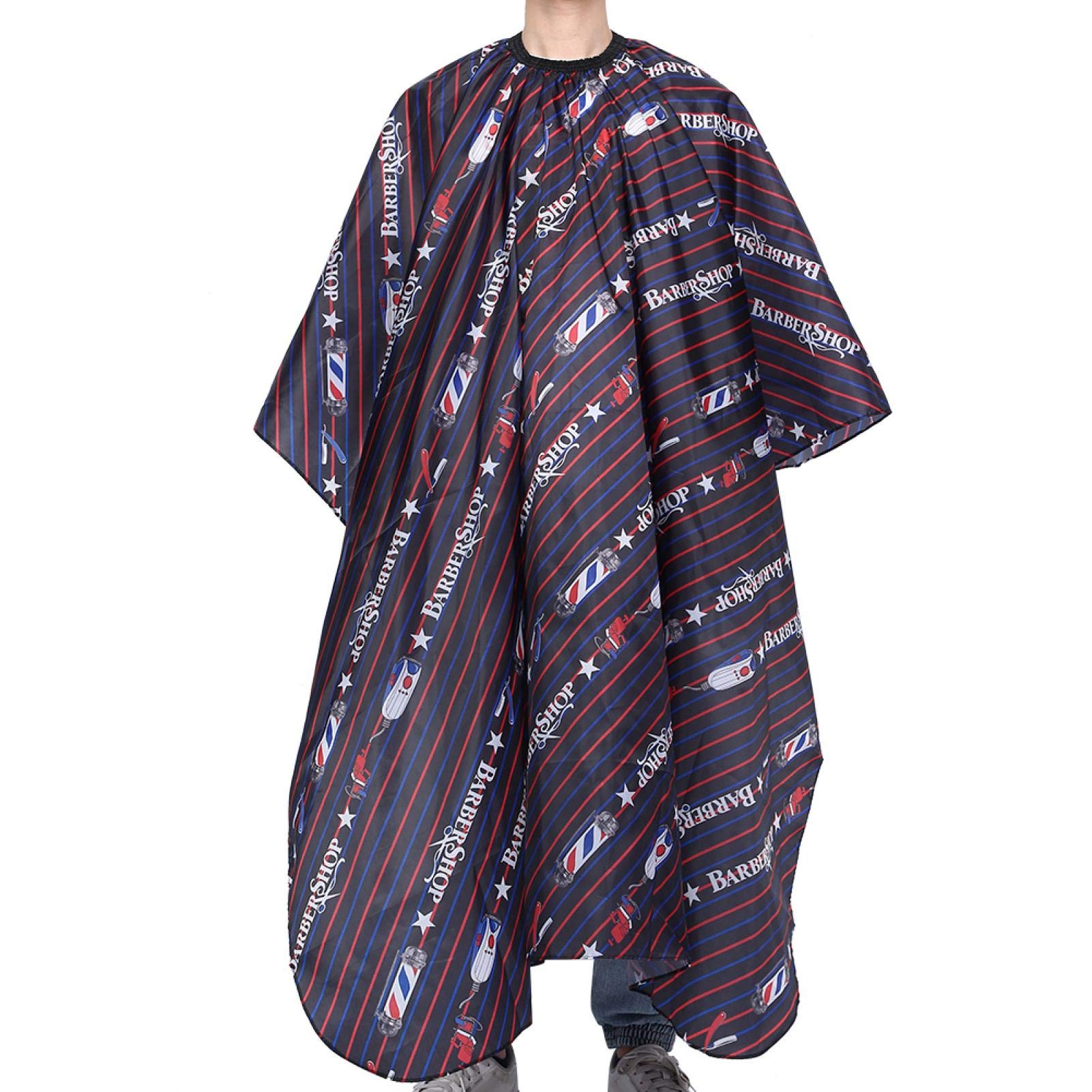 Barber Cape, Hair Cutting Cape Self-adjusting Soft for Professional Barber SalProfessional Barber Salon-image-24