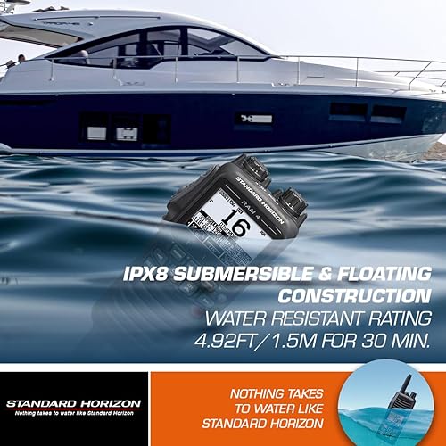 Miniatura 6 de Standard Horizon SSM-70H - Micrófono de acceso remoto con cable de 2.5 pulgadas (RAM4), color negro