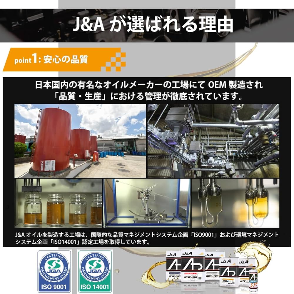 Amazon.co.jp: 【高性能ギアオイルを今すぐ体感！】 J＆Aオイル