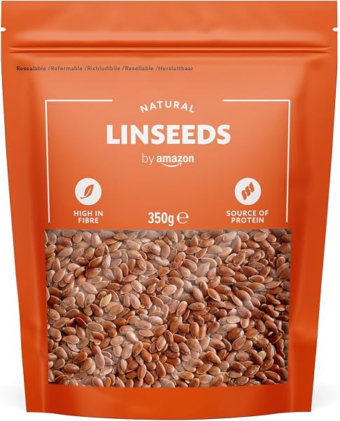 by Amazon Graines De Lin, 1400g (4 packs de 350g) - 3