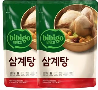 Korean Samgyetang Soup - 28.21oz (800g) - Ready-to-Cook, Authentic Korean Food, Pack of 2