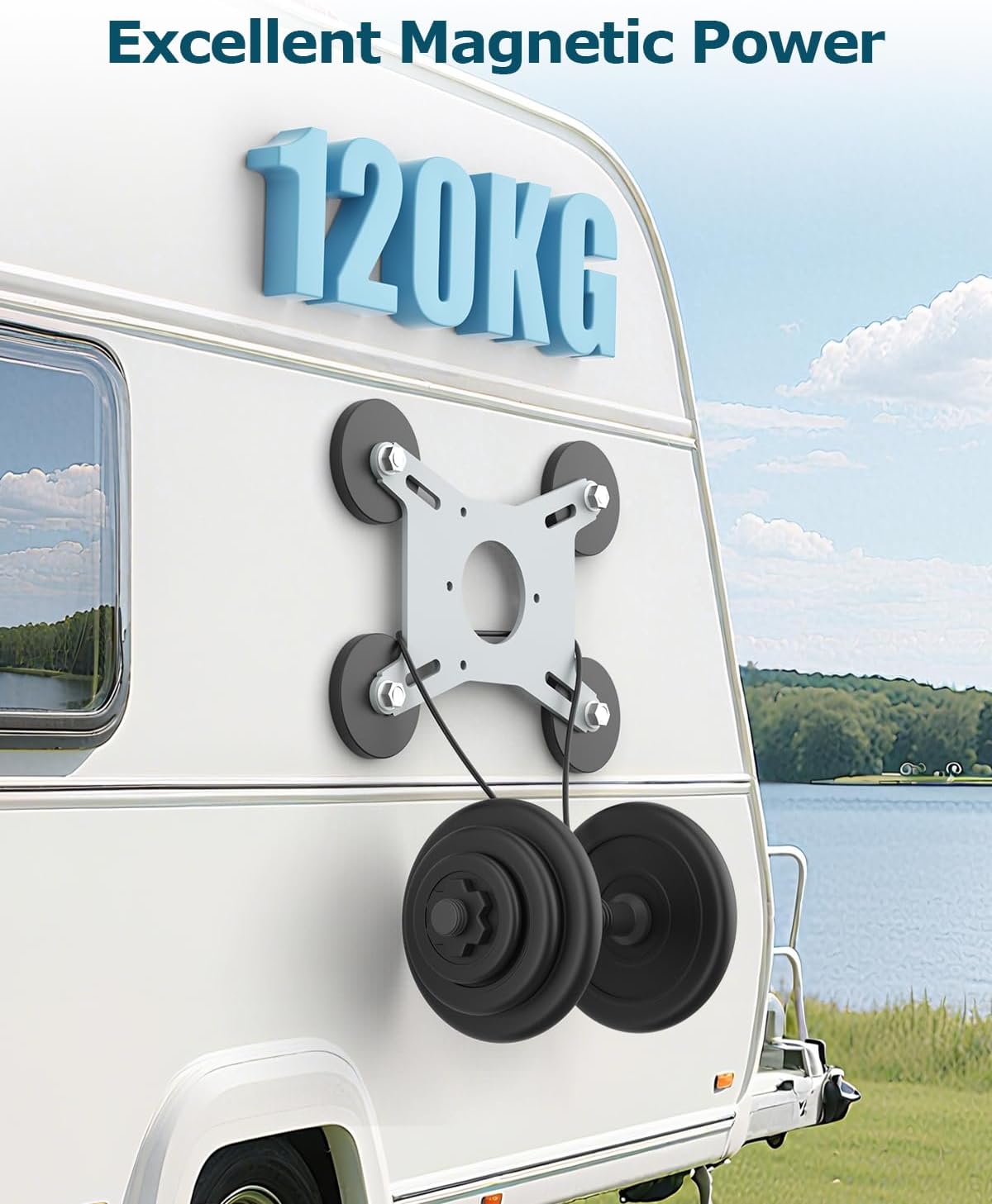 Starlink Mini Car RV Truck Mount Accessories for 2025 Version Pipe Adapter(SPX-04176000-501)/Original Kickstand+Starlink Mini Protective Cover Case for Starlink Mini Accessories Dish image 2