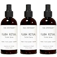 Vista 32 de Muse Apothecary Flush Ritual - Aerosol para inodoro aromático y refrescante, usar antes de ir, 4 onzas, infundido con aceites esenciales naturales