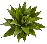 Vista 2 de Nearly Natural Planta de agave con tallo de 32 pulgadas