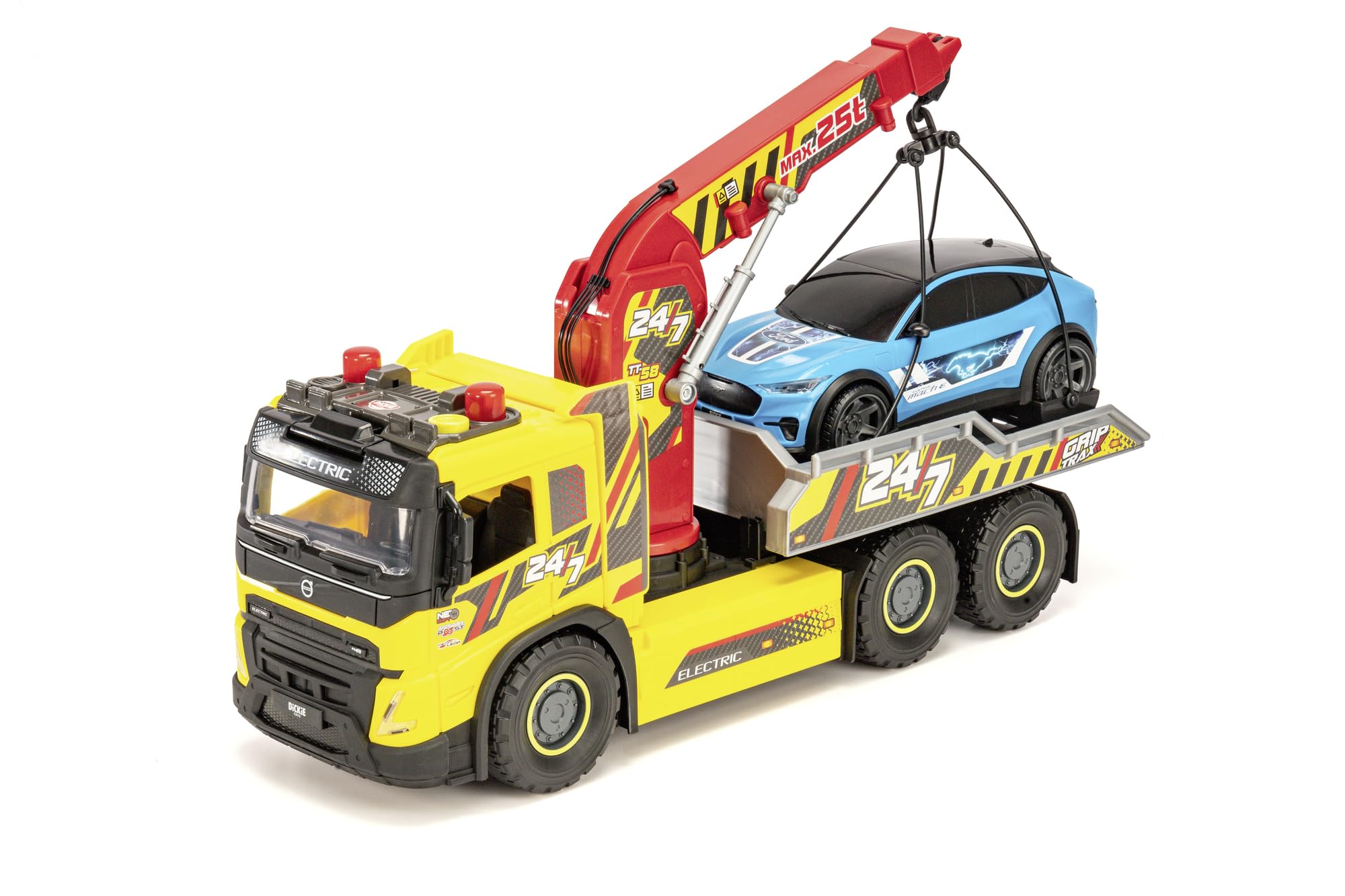 Amazon.com: DICKIE TOYS Giant Tow Truck – 1:16 Scale Volvo FMX