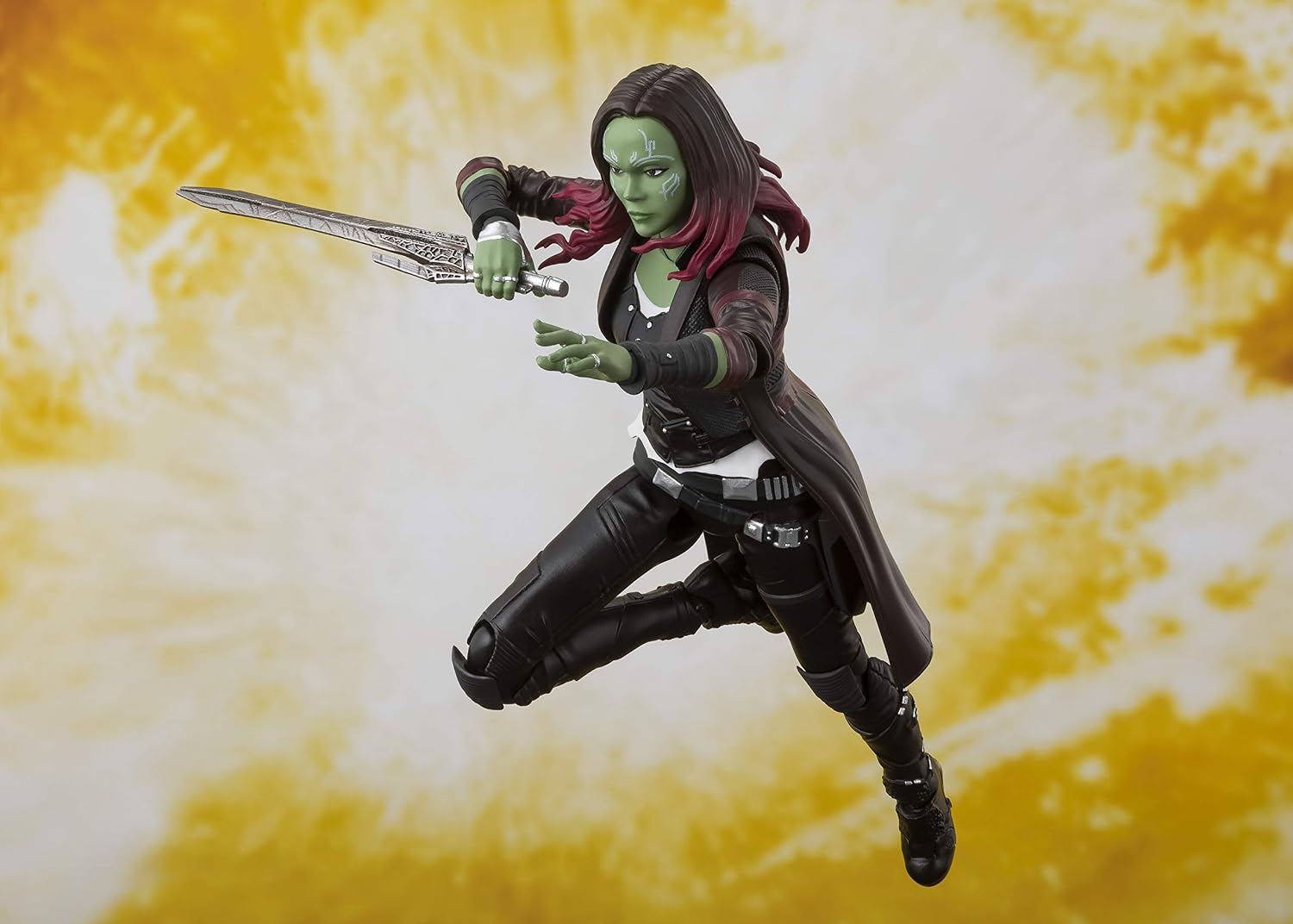 TAMASHII NATIONS - Avengers: Infinity War - Gamora (Avengers: Infinity War), Bandai Spirits S.H.Fguarts Action Figure