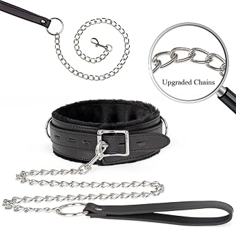 Leather Choker Collar Necklace Adjustable Size for Women/Men Pink Black Purple Red
