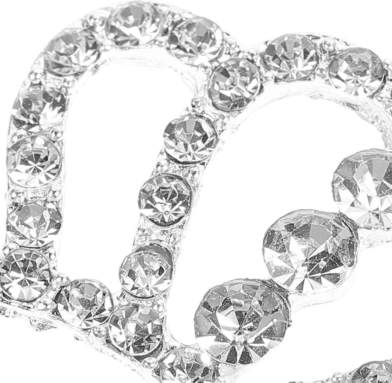 Beaupretty 10pcs Crown Shape Rhinestone Embellishments for Crafts Crown Rhinestone Embellishments for Cellphone Decoration for Crafts Silver 1.18 X 0.98 X 0.11 in image 2