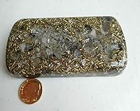 Vista 3 de 1 Prosperity Platino Pequeña Placa de Carga Teléfono Celular/Cama Placa de Carga Generador de Orgón Acumulador de Energía Herramienta de Regalo