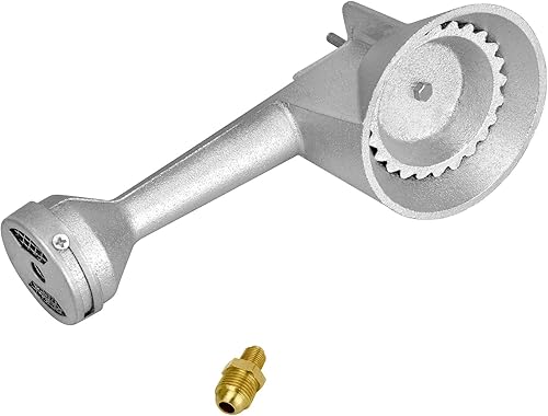 Miniatura 6 de onlyfire Reemplazo de quemador de propano de hierro fundido de alta presión para marcos redondos de cocina Bayou Classic - con orificio de montaje