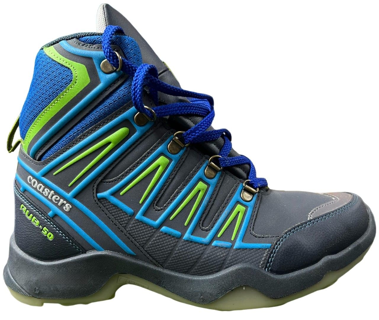 See full amazon price history chart for Coasters CTR RUB-50 High Ankle Anti skid Waterproof Action snow & Sahyadri mountain trekking shoe (Blue, UK Footwear Size System, Adult, Men, Numeric, Medium, 7) Coasters CTR RUB-50 High Ankle Anti skid Waterproof Action snow & Sahyadri mountain trekking shoe (Blue, UK Footwear Size System, Adult, Men, Numeric, Medium, 7) (B0DHW2HZ32) Amazon Price History, Amazon Price Tracker