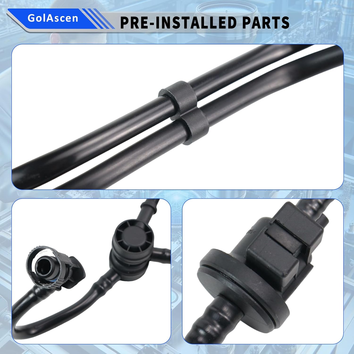 LR045109 Fuel Supply And Vapour Tube for Land Rover Freelander 2 2006-2014 Land Rover Range Rover Evoque 2012-2018