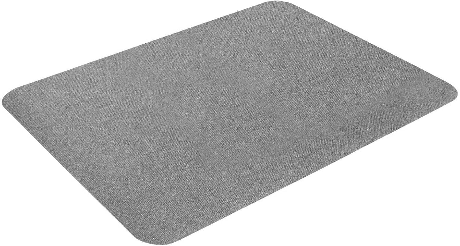 Sorandy Floor Chair Mat, Adhesive Non Slip Carpet Protector, Polyester Fiber Mat with Furniture Scratch Prevention, Ideal for Office Home Desk (Beige)