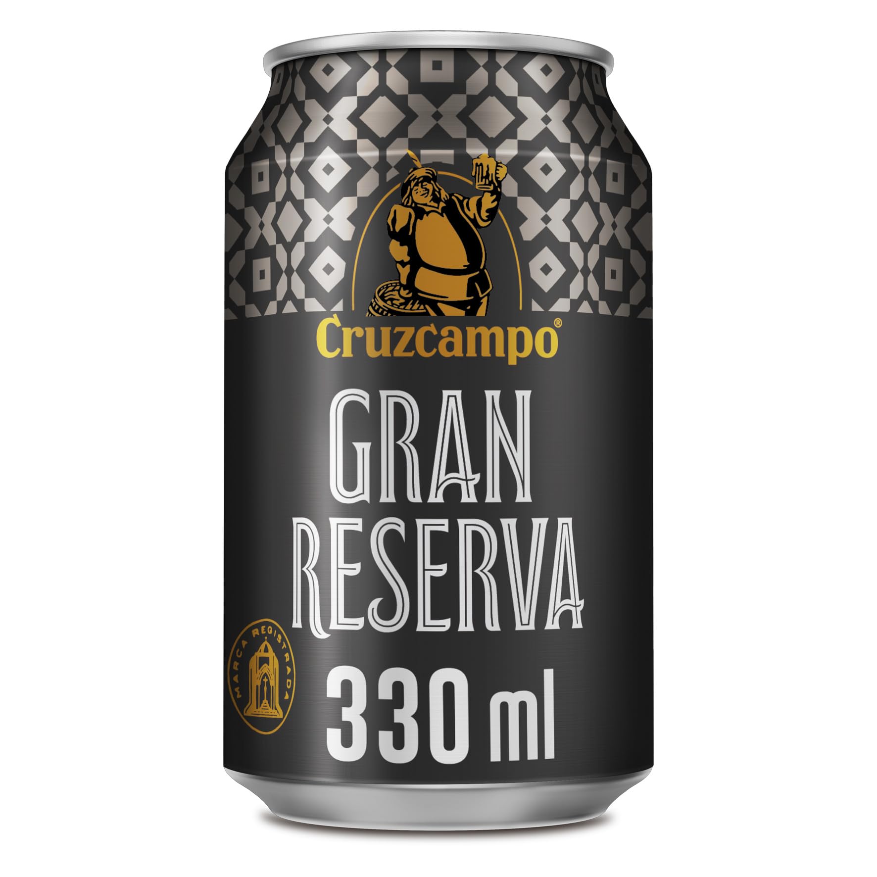 Cruzcampo Gran Reserva Cerveza Tostada Pack Lata, 24 x 33cl