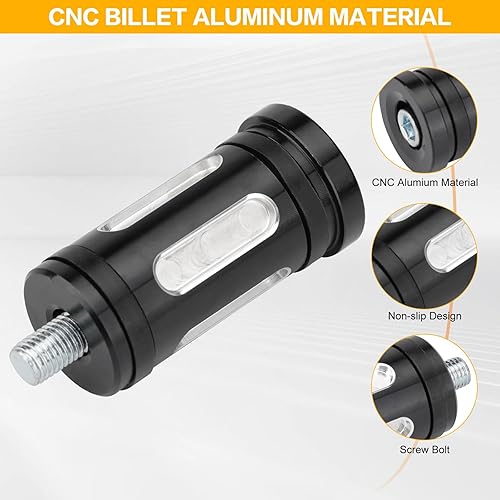 Vista 4 de Palanca de cambios de motocicleta, palancas de palanca de cambios CNC de repuesto para Harley Davidson Touring Softail Dyna Sportster Street Glide