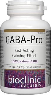 Bioclinic Naturals - GABA-Pro 100 mg. - 90 Vegetarian Capsules