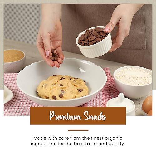 Miniatura 5 de Missy J's Mezcla de muestra de galletas de trigo integral y brownie de algarroba orgánica, sustituto saludable sin cafeína para chocolate, hecho de