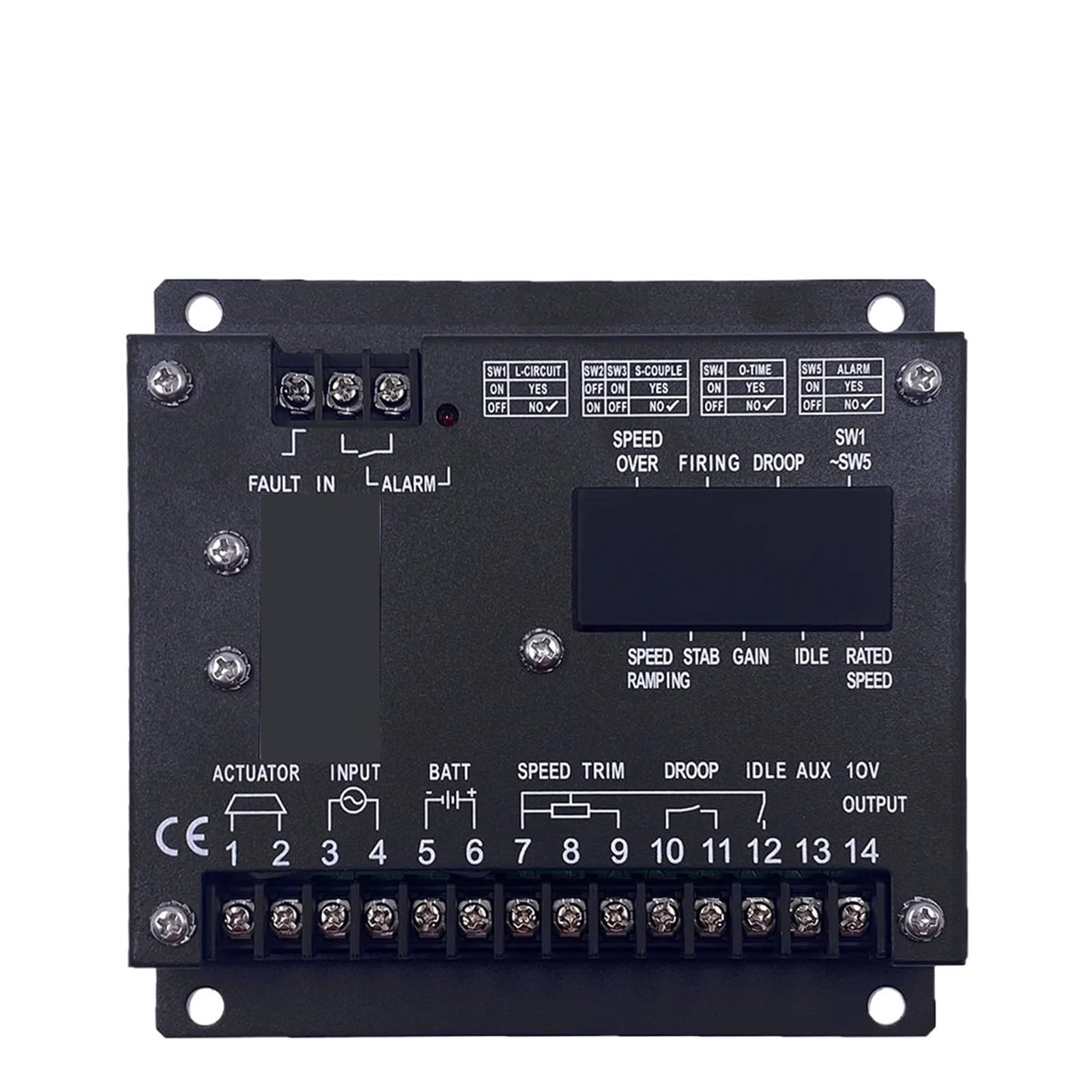 Jdilfunu S6700h Generator Engine Speed Controller Governor Panel Power Parts 1Pcs