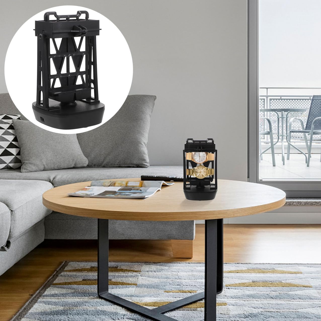 Mechanical Watch Winder USB Charging Automatic Frame for Home Use Design for Mechanical Watches Elegant Display and Storage