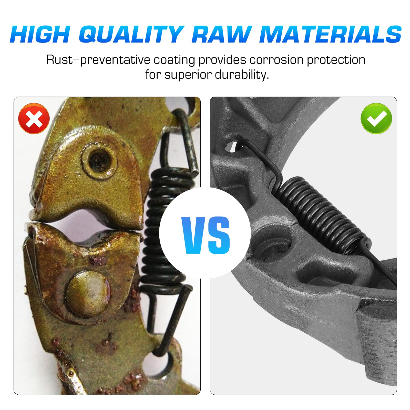 Amazon.com: Front and Rear Brake Shoes Pads for Yamaha TTR125 TT-R