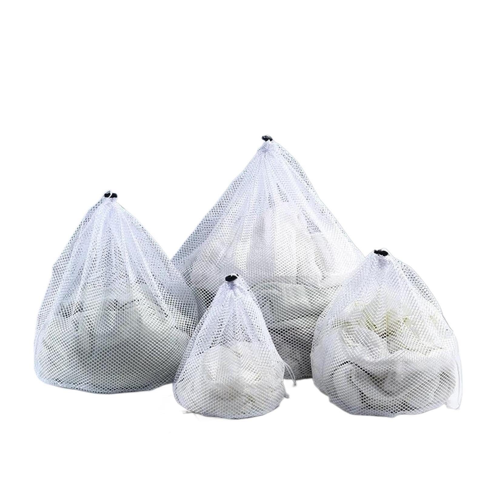 Netz-Wäschesack Mit Kordelzug, Maschinenwaschbar, For Die Reisewäsche
