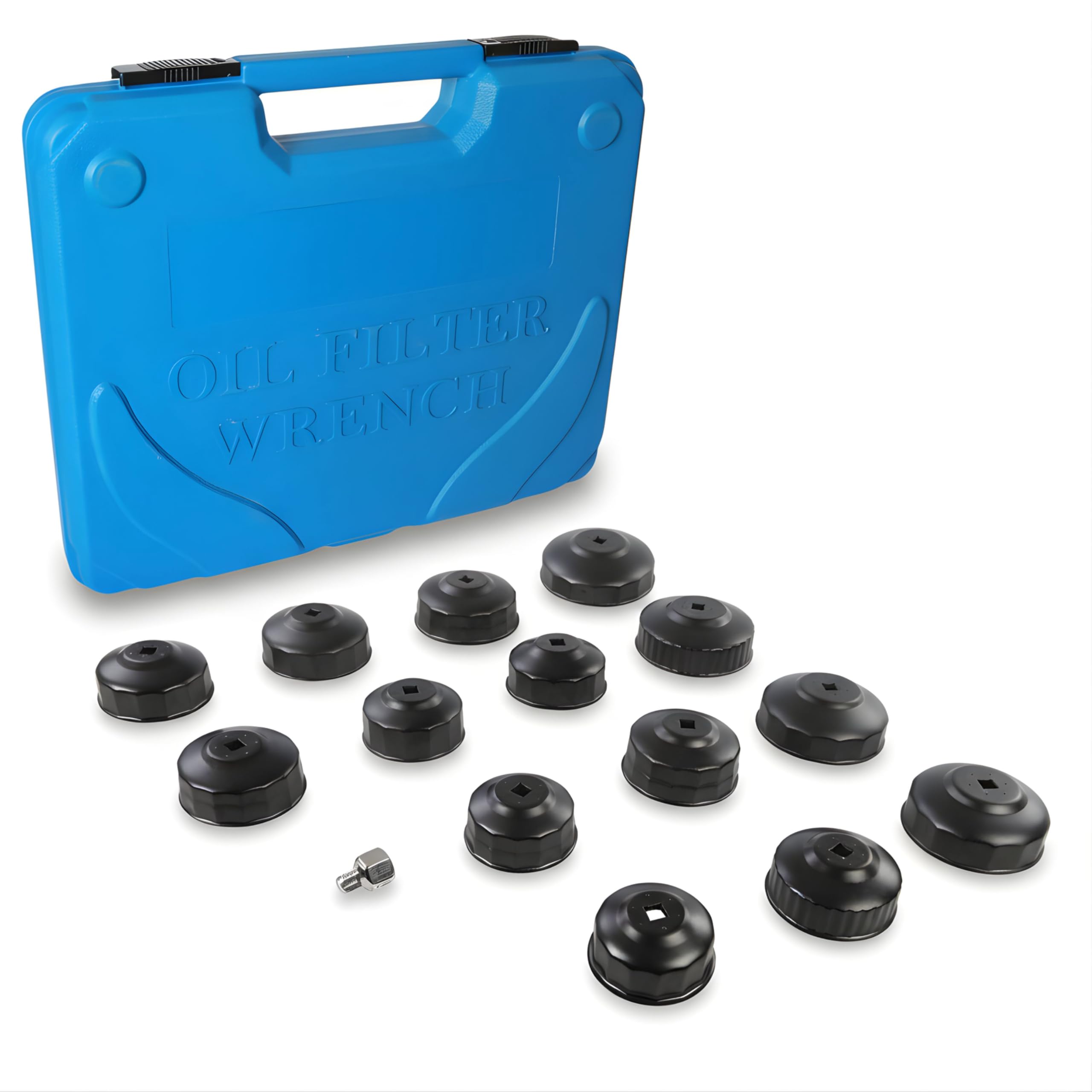 CLICLED 14 pezzi chiave a tazza filtro olio motore auto smontaggio rimozione