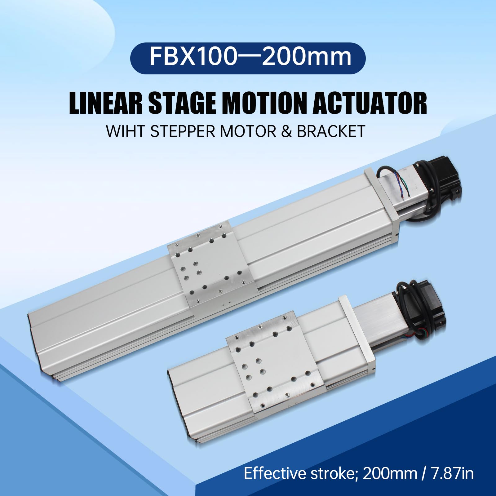 Snapklik.com : FBX100-200mm Heavy CNC Linear Actuator Kit, Aluminum ...