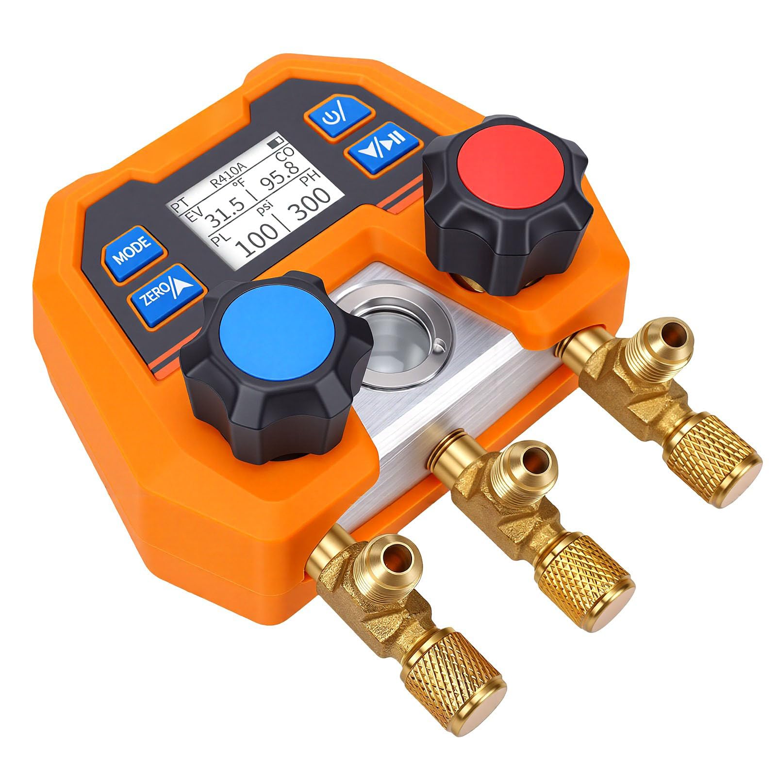 Manómetro Digital, Alta Precisión -14 a 800 Psi