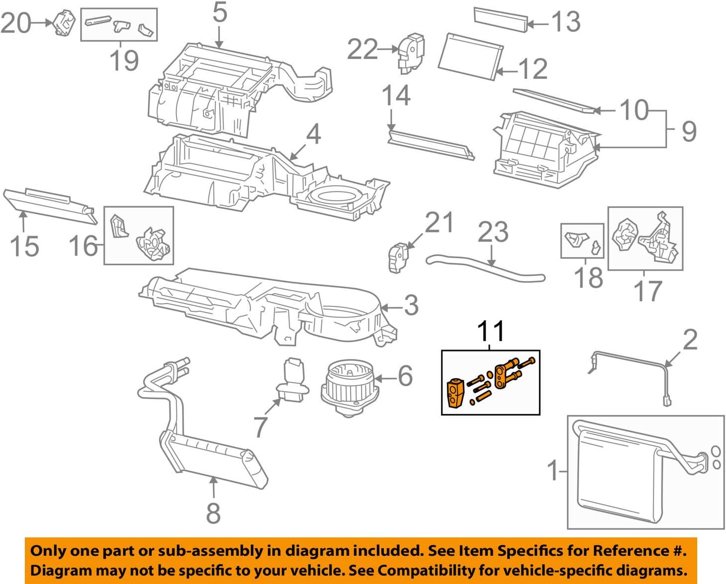 TOYOTA Genuine (88515-04060) Expansion Valve