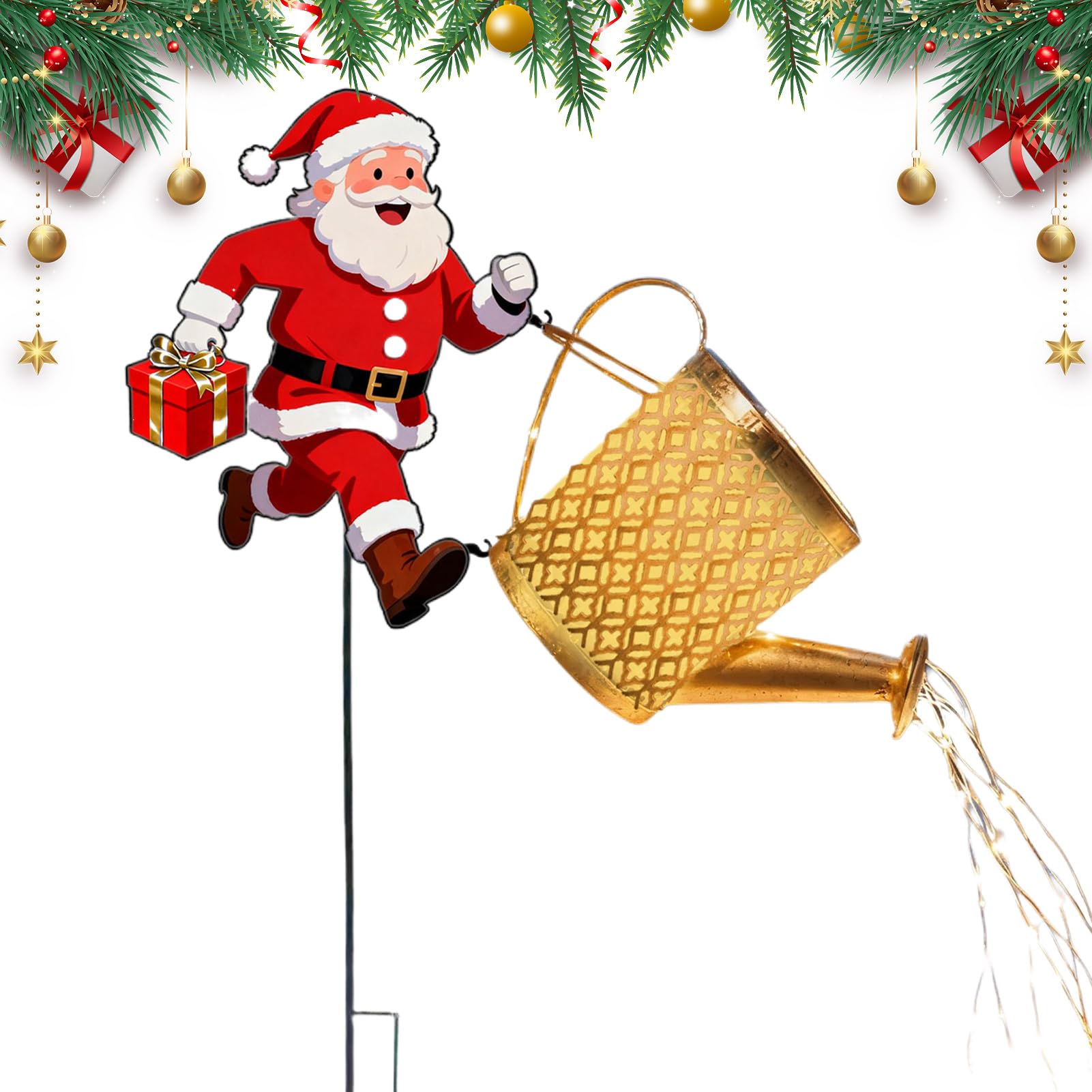 Lumières solaires de Noël pour extérieur pour illuminer votre jardin et allée festive