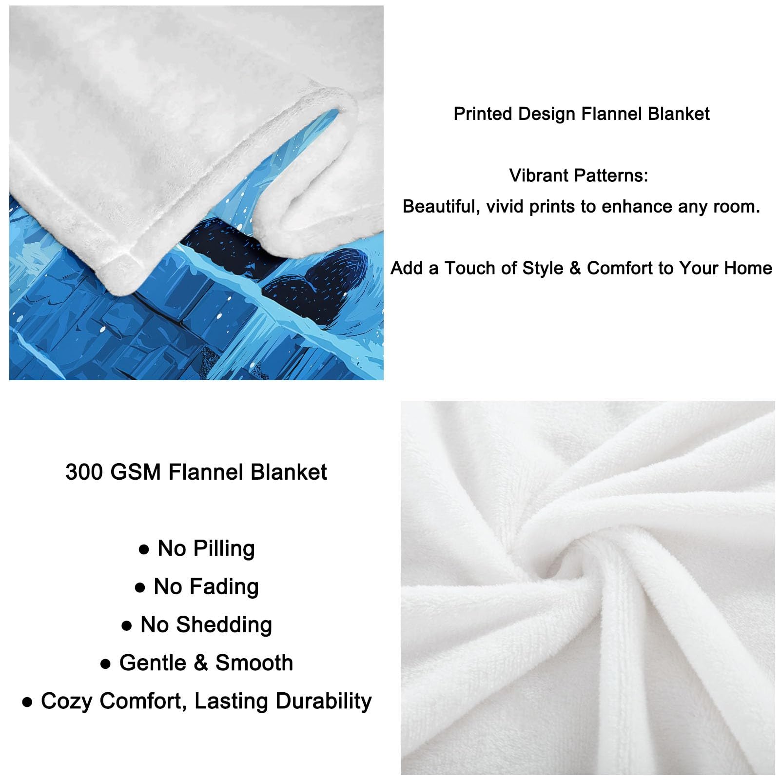 Plaid Couverture Polaire Dessin Animé Animal Panda Bambou 220x240 cm Plaid Lit Jete de Canape Flanelle, Couverture Cadeau Doux Chaud et Duveteuse, pour Toutes Les Saisons