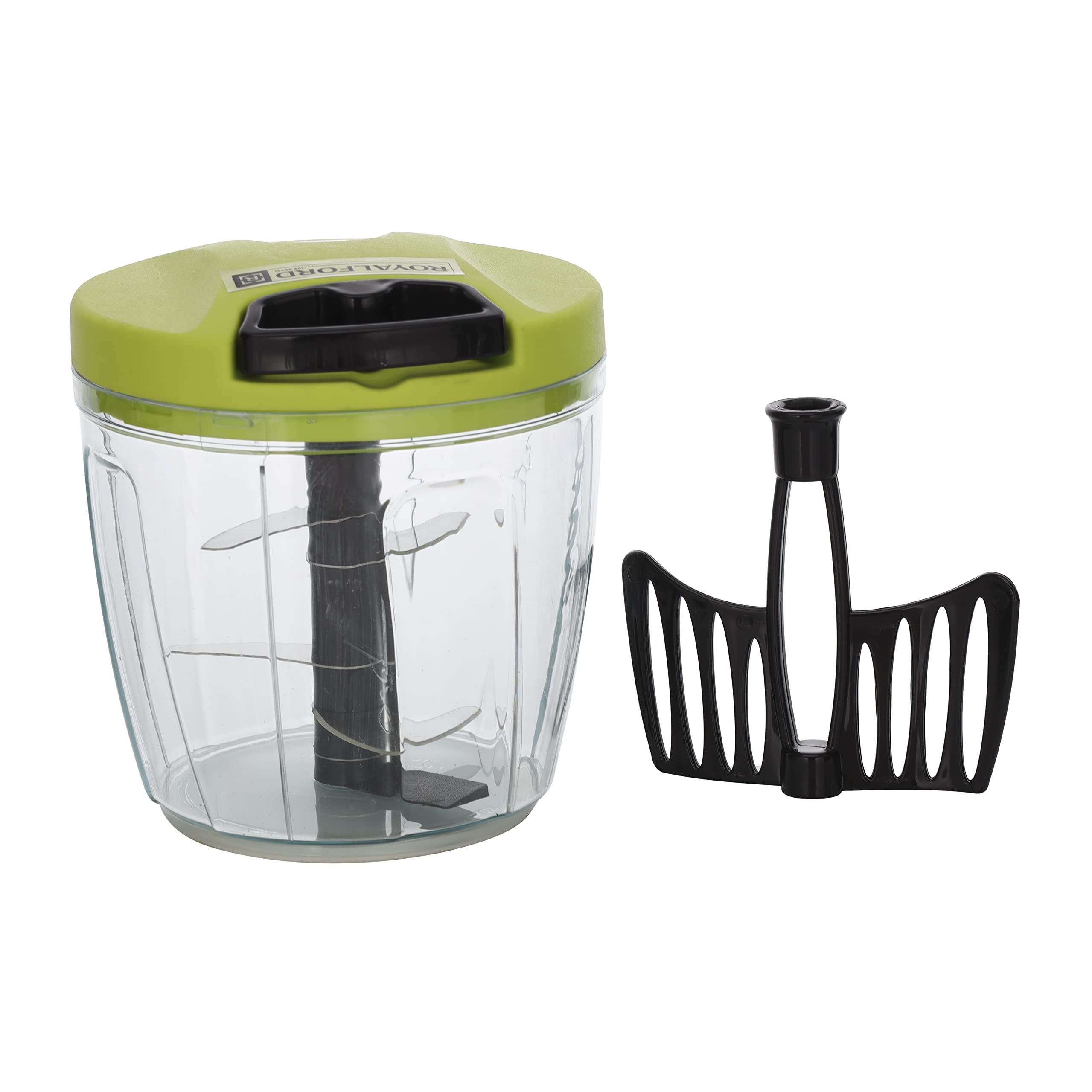 Royalford 2 In 1 Pull Chopper -1000Ml Jar