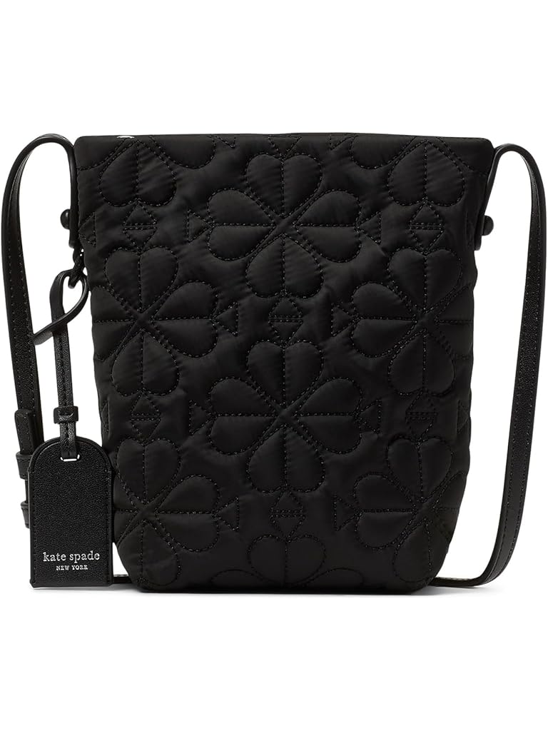 Gray Kate Spade New York Tilly Quilted Fabric Small Crossbody