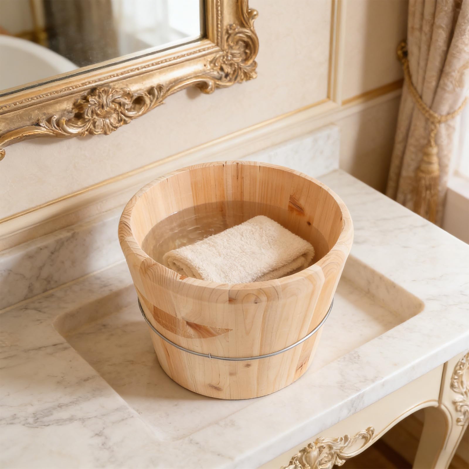 Artibetter Retro Handtuchwärmer mit Heizfunktion und Wasserspeicher Vielseitig und Pflegeleicht für Wellness Spa und Schönheitssalon