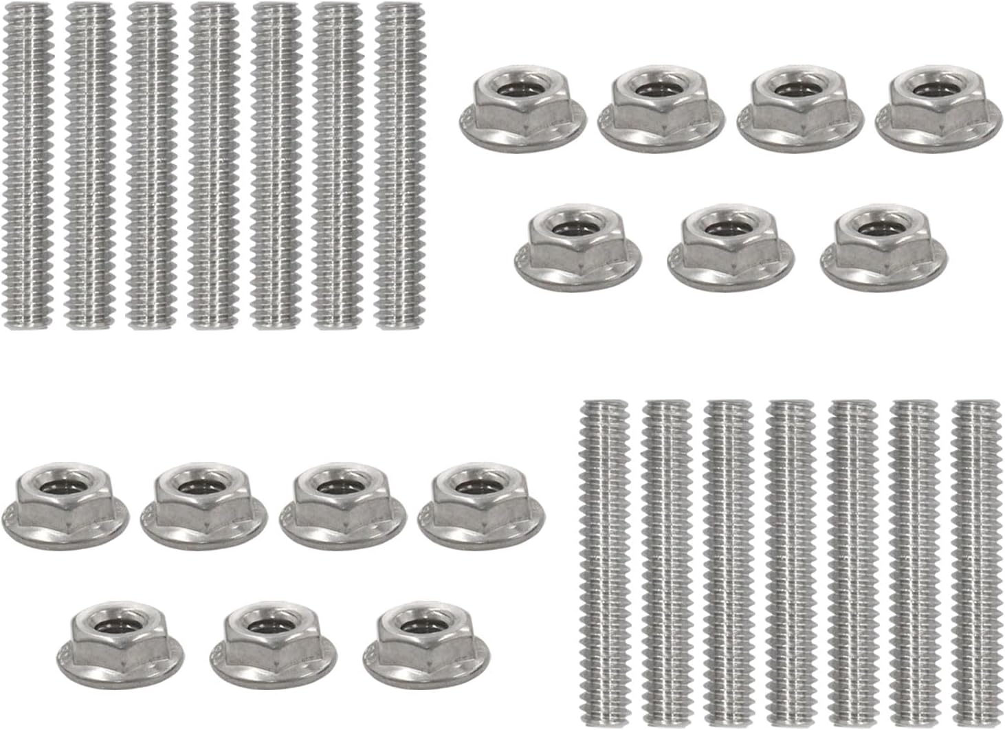 Stud Kit Bolts Valve Cover Stainless Steel Big Block Compatible For Chevy 396 402 427 454 502 GM