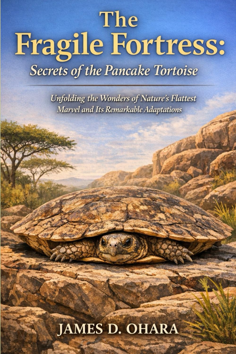 The Fragile Fortress: Secrets of the Pancake Tortoise: Unfolding the Wonders of Nature’s Flattest Marvel and Its Remarkable Adaptations