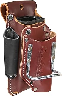 Occidental Leather 5-in-1 Tool Holder, OxyRed - Provides 5X The Tool Capacity - Includes 2003 Oxy Tool Shield - Works on Any Belt Up to 3” Wide - Made in USA