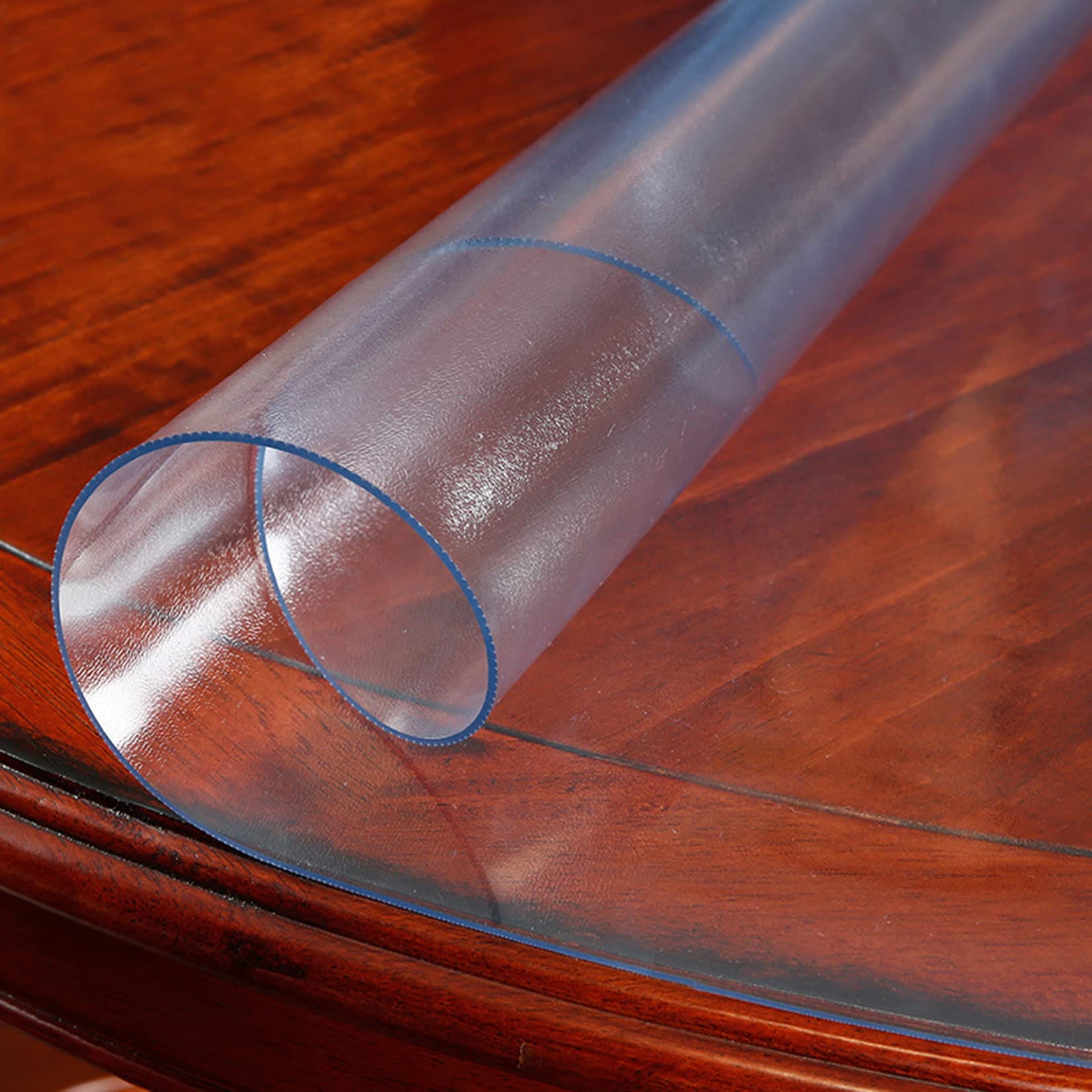 XFKJYXGS Frosted Round Table Cover Protector,Round Table Cover