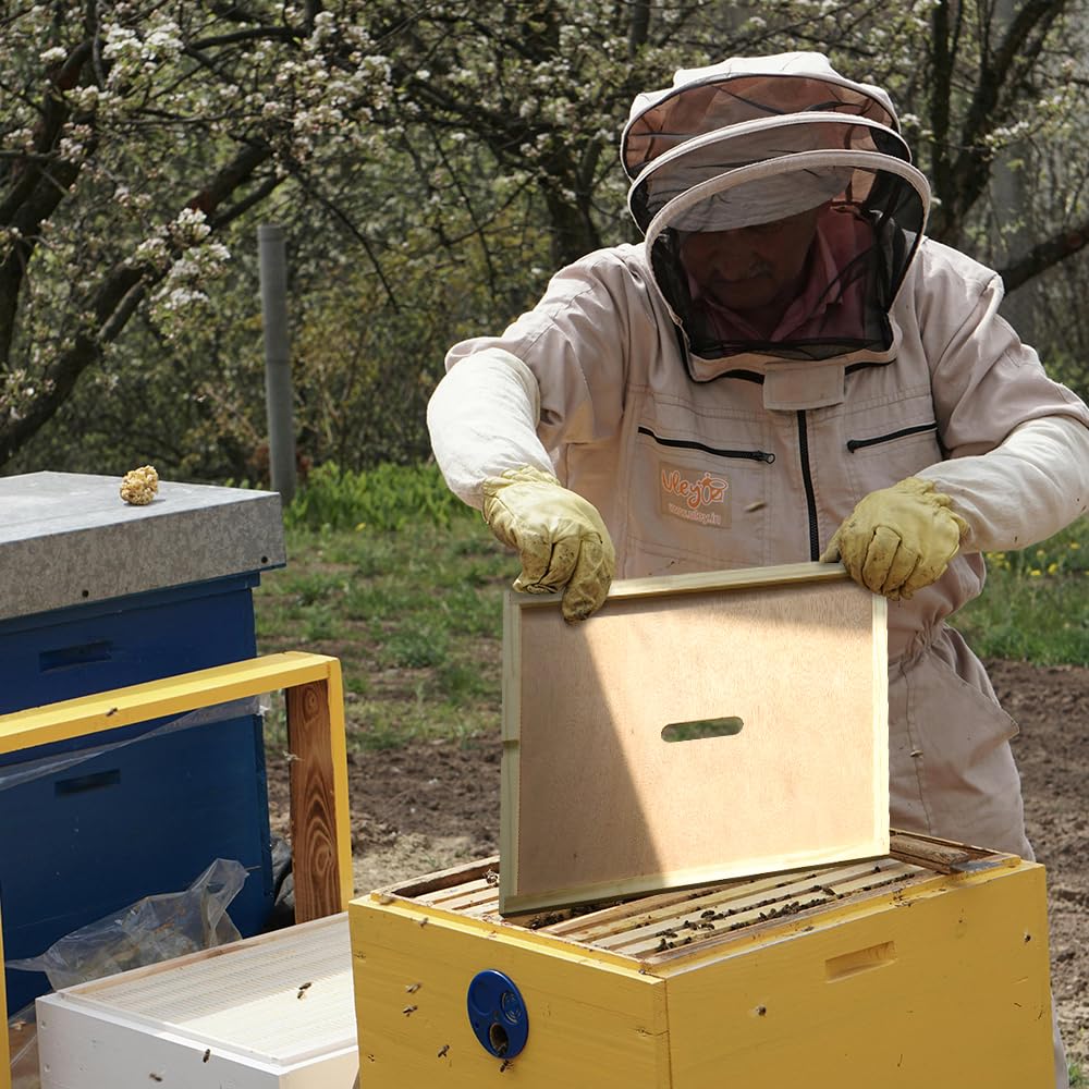 3pcs Beehive Inner Covers, Inner Cover for 10 Frame Beehive,Honeybee Hive Inner Cover, Bee Inner Cover, Telescopic Bee Hive Cover for Beekeeping Tool