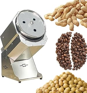 1500W Electric Coffee Bean Roaster Machine, Portable Roasting Machine for Nut Peanut Cashew Chestnuts- 21cm Drum Diameter,...