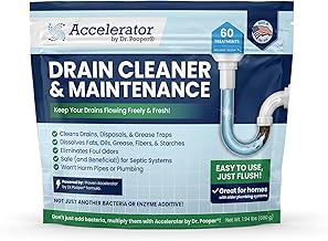Drain Cleaner & Maintenance - Keeps Drains, Pipes, & Grease Traps Clean and Flowing Smoothly - Eliminates Odors - Non-Toxic & Pesticide-Free - Septic-Friendly - Made in USA